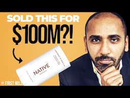 Moiz Ali On Selling His Natural Deodorant To P&amp;G For $100M, Investing In Manscaped, &amp; Holding Cash