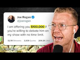 Joe Rogan Offers Vaccine Expert $100,000 To Debate on His Show (#467)