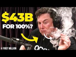 Elon Musk Offers To Buy Twitter For $43 Billion | The Breakdown By My First Million