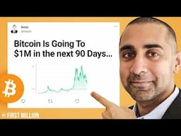 Balaji&#39;s Prediction: Bitcoin Is Going From $26k To $1M in 90 Days (#434 Pt.1)